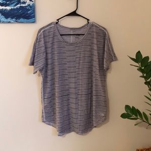 The North Face Striped Flashdry Workout Shirt